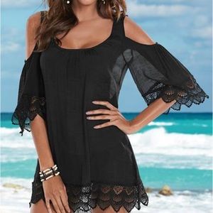 NWTO Cold shoulder cover up